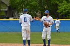 Baseball vs CGA  Wheaton College Baseball vs Coast Guard Academy during game one of the NEWMAC semi-finals playoffs. - (Photo by Keith Nordstrom) : Wheaton, baseball, NEWMAC